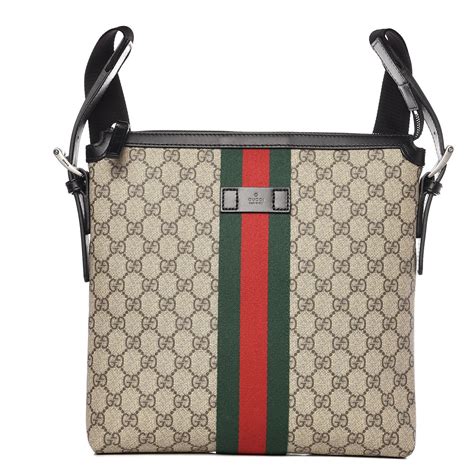 gucci fabric messenger bag|gucci messenger bag vintage.